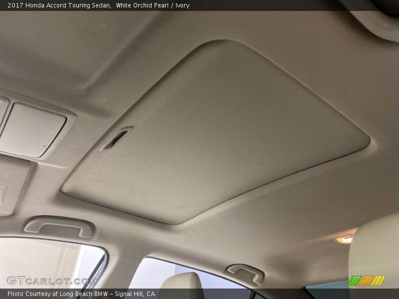 White Orchid Pearl / Ivory 2017 Honda Accord Touring Sedan