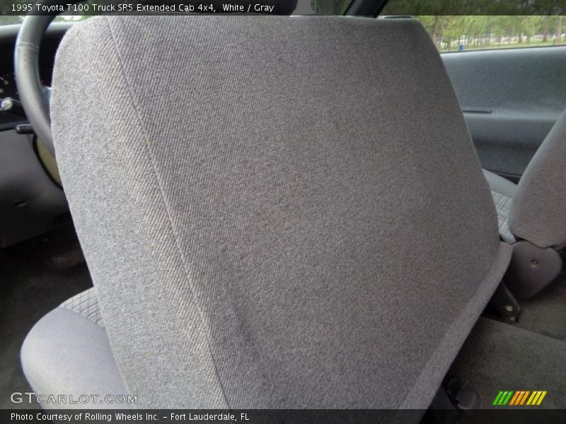 White / Gray 1995 Toyota T100 Truck SR5 Extended Cab 4x4