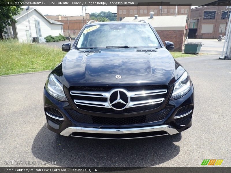 Black / Ginger Beige/Espresso Brown 2018 Mercedes-Benz GLE 350 4Matic