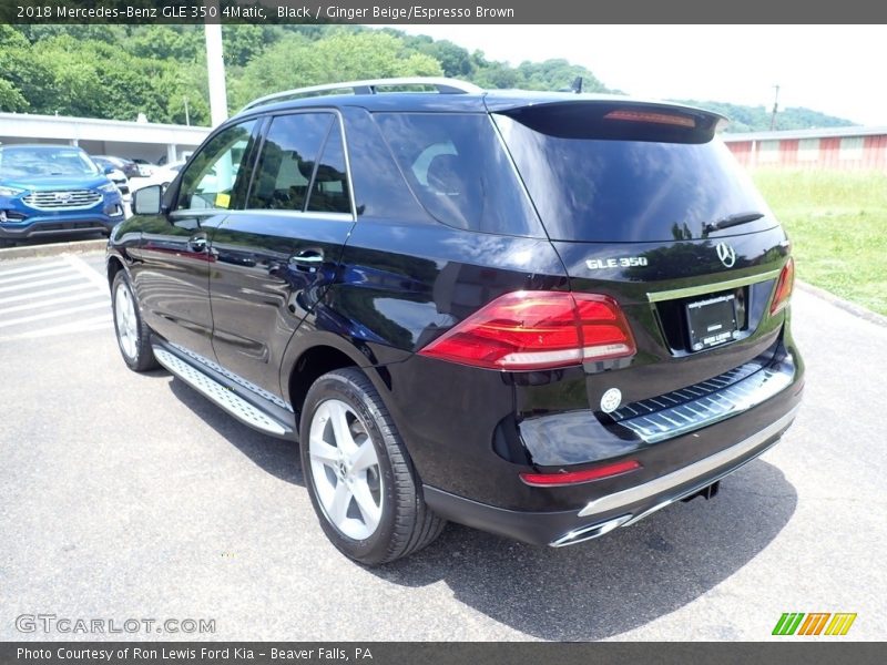 Black / Ginger Beige/Espresso Brown 2018 Mercedes-Benz GLE 350 4Matic