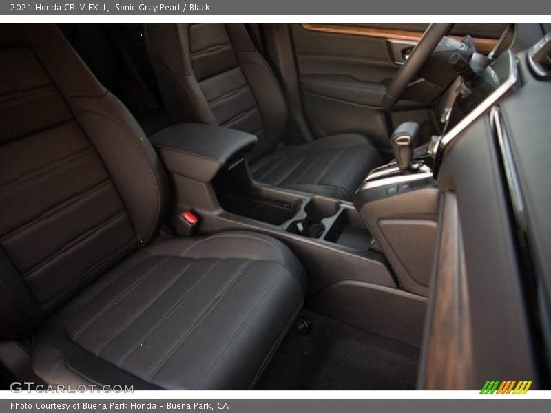 Sonic Gray Pearl / Black 2021 Honda CR-V EX-L