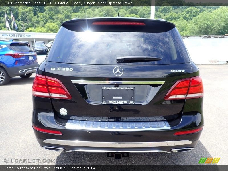 Black / Ginger Beige/Espresso Brown 2018 Mercedes-Benz GLE 350 4Matic