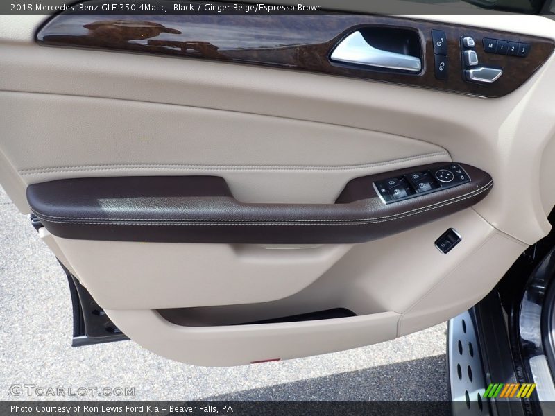 Black / Ginger Beige/Espresso Brown 2018 Mercedes-Benz GLE 350 4Matic