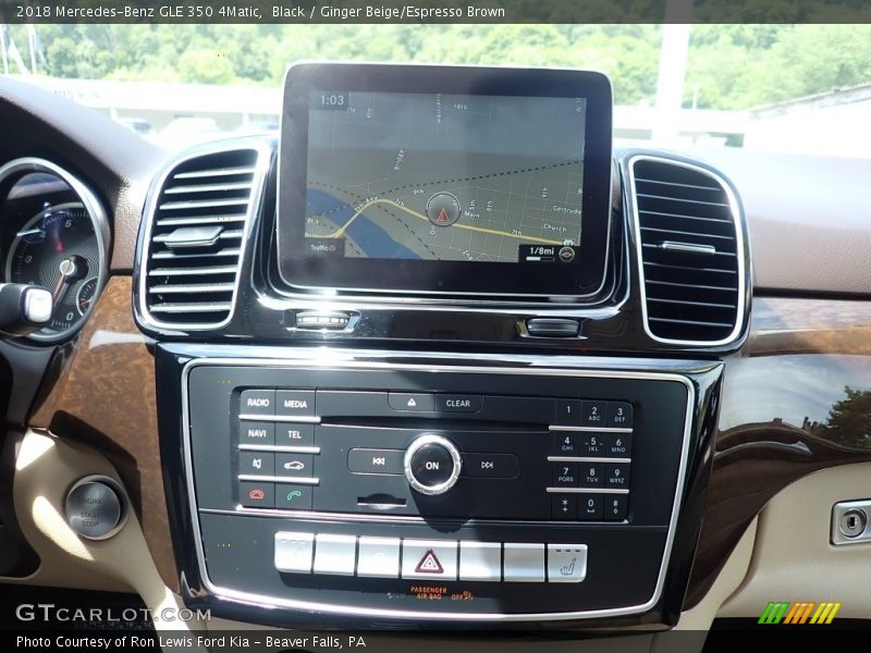 Black / Ginger Beige/Espresso Brown 2018 Mercedes-Benz GLE 350 4Matic