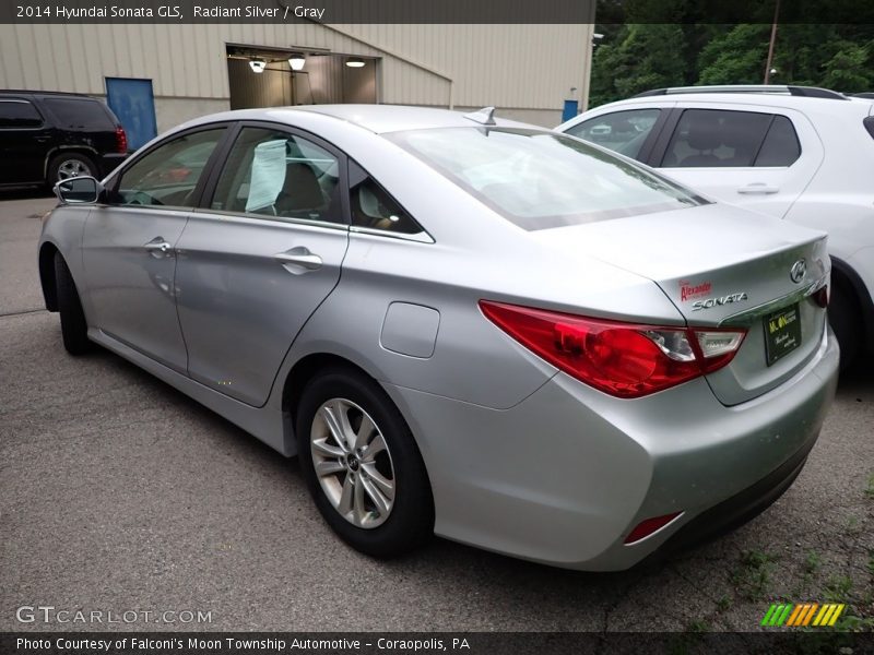 Radiant Silver / Gray 2014 Hyundai Sonata GLS