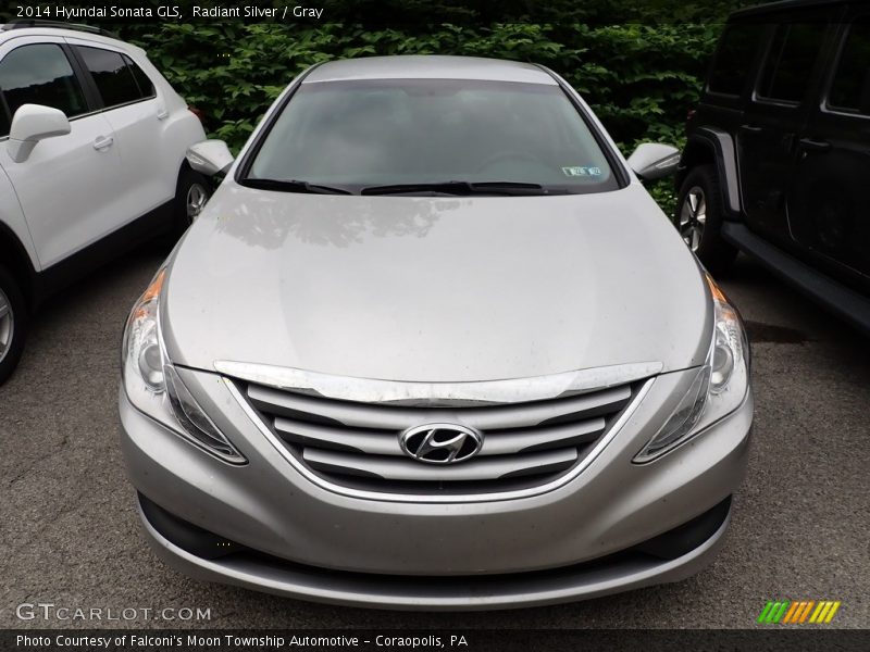Radiant Silver / Gray 2014 Hyundai Sonata GLS