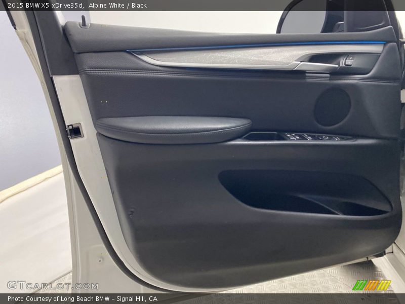 Alpine White / Black 2015 BMW X5 xDrive35d
