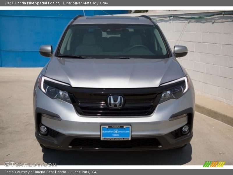 Lunar Silver Metallic / Gray 2021 Honda Pilot Special Edition