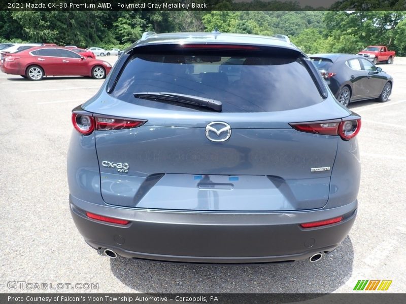 Polymetal Gray Metallic / Black 2021 Mazda CX-30 Premium AWD