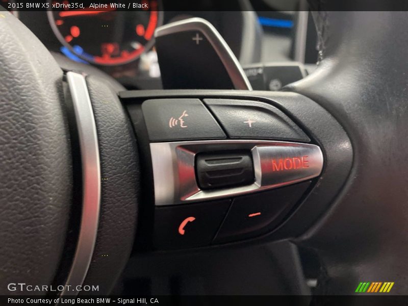 Alpine White / Black 2015 BMW X5 xDrive35d