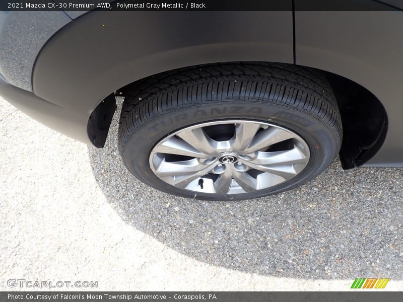 Polymetal Gray Metallic / Black 2021 Mazda CX-30 Premium AWD