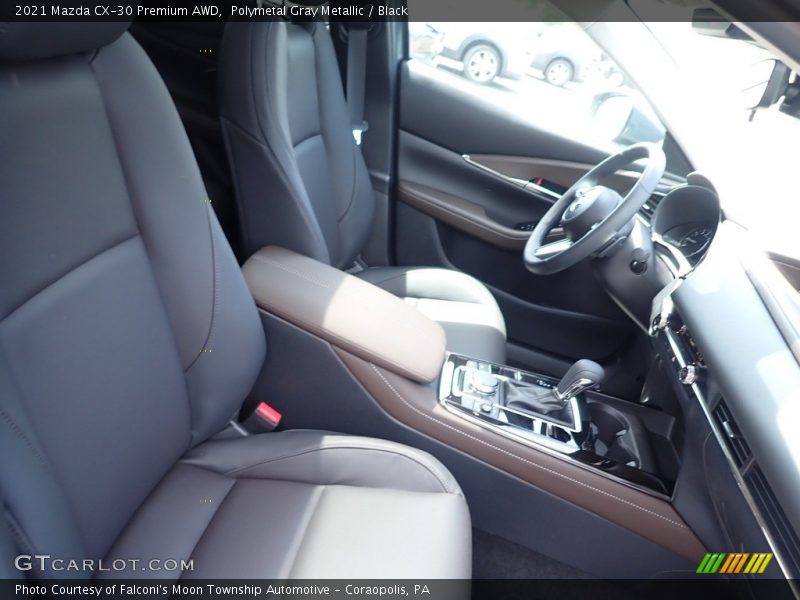 Polymetal Gray Metallic / Black 2021 Mazda CX-30 Premium AWD