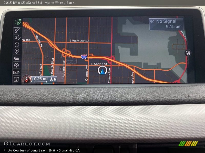 Alpine White / Black 2015 BMW X5 xDrive35d