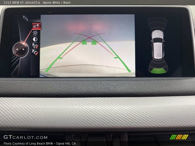 Alpine White / Black 2015 BMW X5 xDrive35d