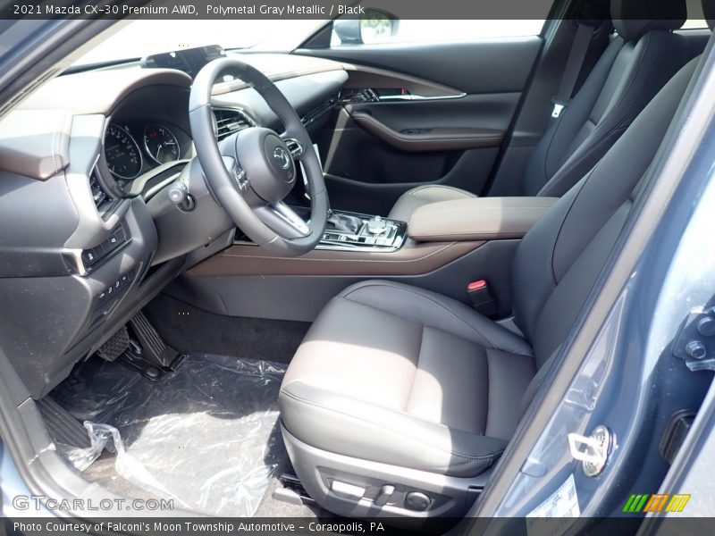 Polymetal Gray Metallic / Black 2021 Mazda CX-30 Premium AWD