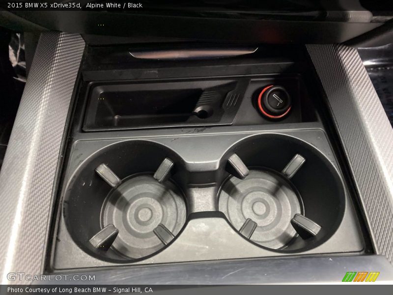 Alpine White / Black 2015 BMW X5 xDrive35d