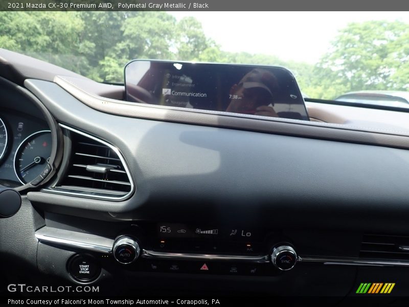 Polymetal Gray Metallic / Black 2021 Mazda CX-30 Premium AWD