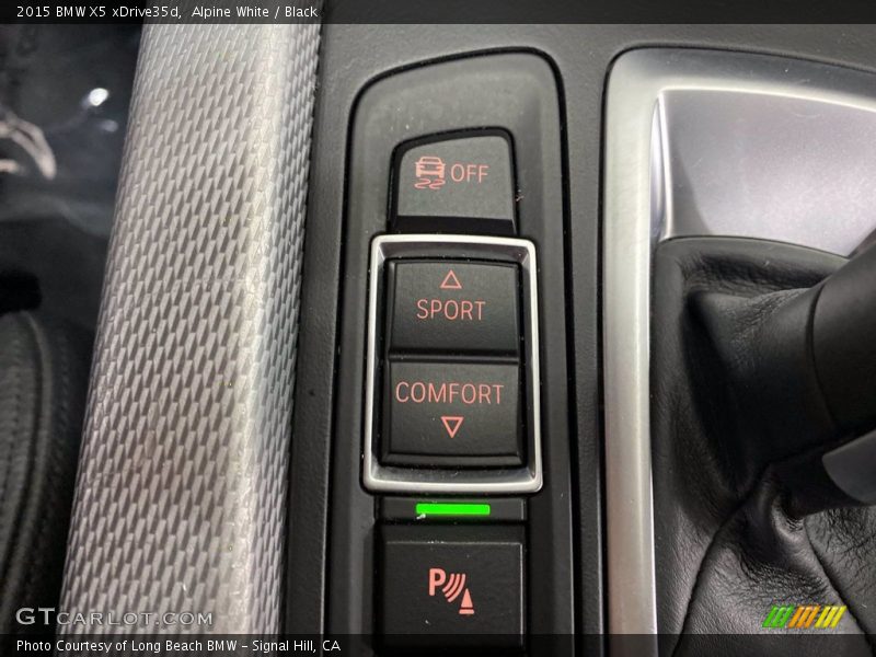 Alpine White / Black 2015 BMW X5 xDrive35d