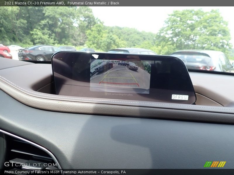 Polymetal Gray Metallic / Black 2021 Mazda CX-30 Premium AWD