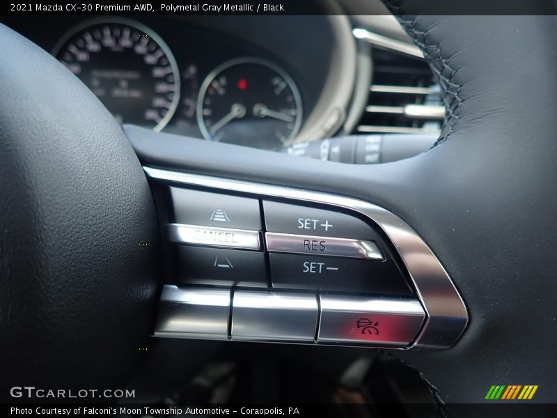 Polymetal Gray Metallic / Black 2021 Mazda CX-30 Premium AWD