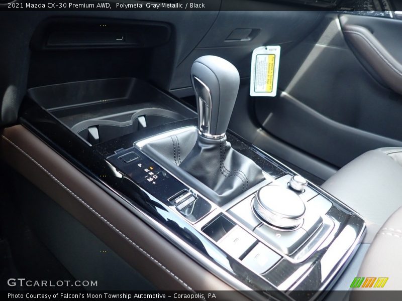 Polymetal Gray Metallic / Black 2021 Mazda CX-30 Premium AWD