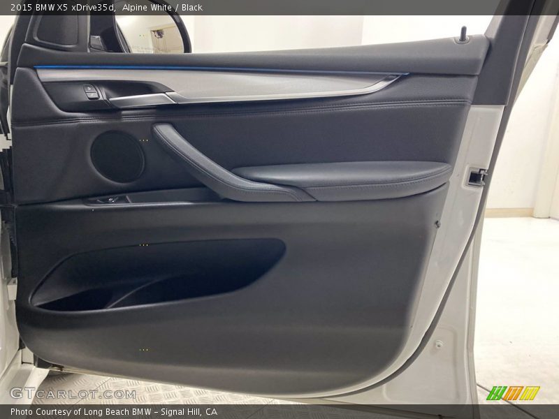 Alpine White / Black 2015 BMW X5 xDrive35d