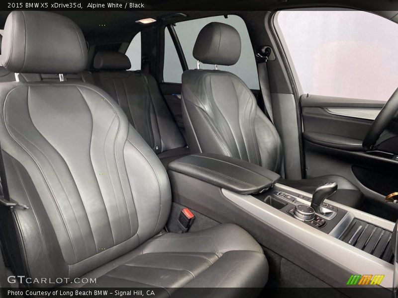 Alpine White / Black 2015 BMW X5 xDrive35d