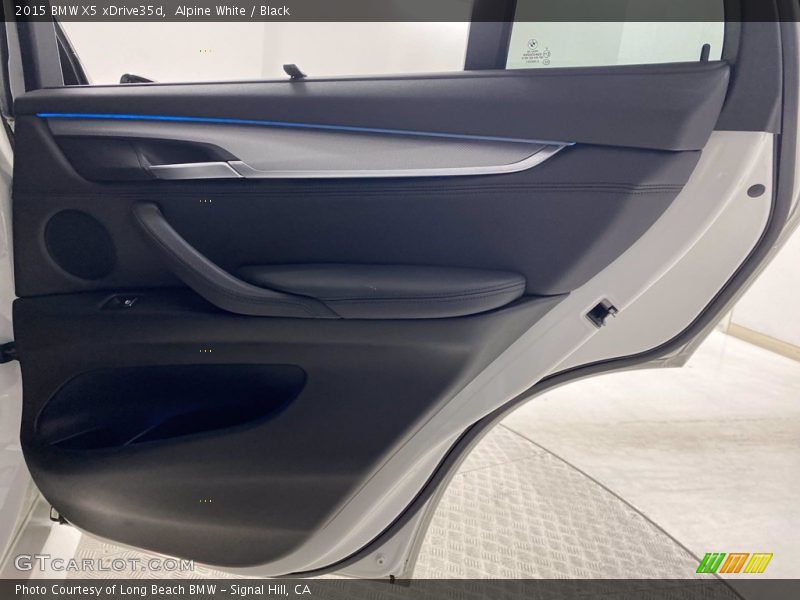Alpine White / Black 2015 BMW X5 xDrive35d