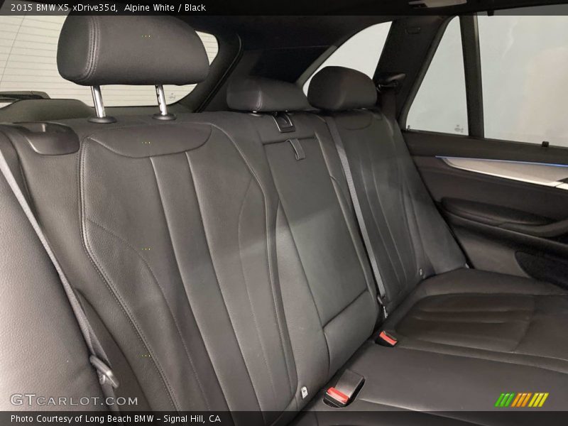 Alpine White / Black 2015 BMW X5 xDrive35d
