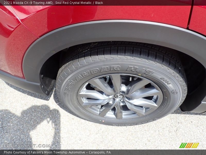 Soul Red Crystal Metallic / Black 2021 Mazda CX-9 Touring AWD