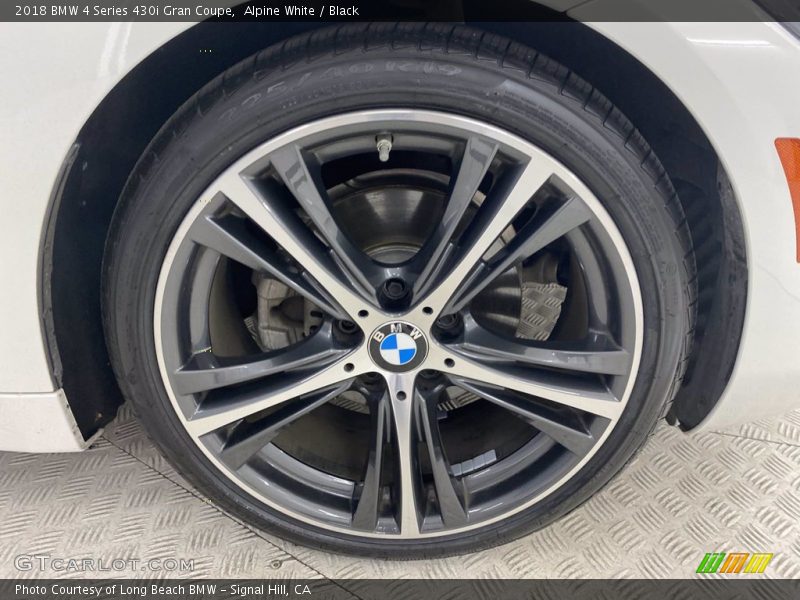 Alpine White / Black 2018 BMW 4 Series 430i Gran Coupe