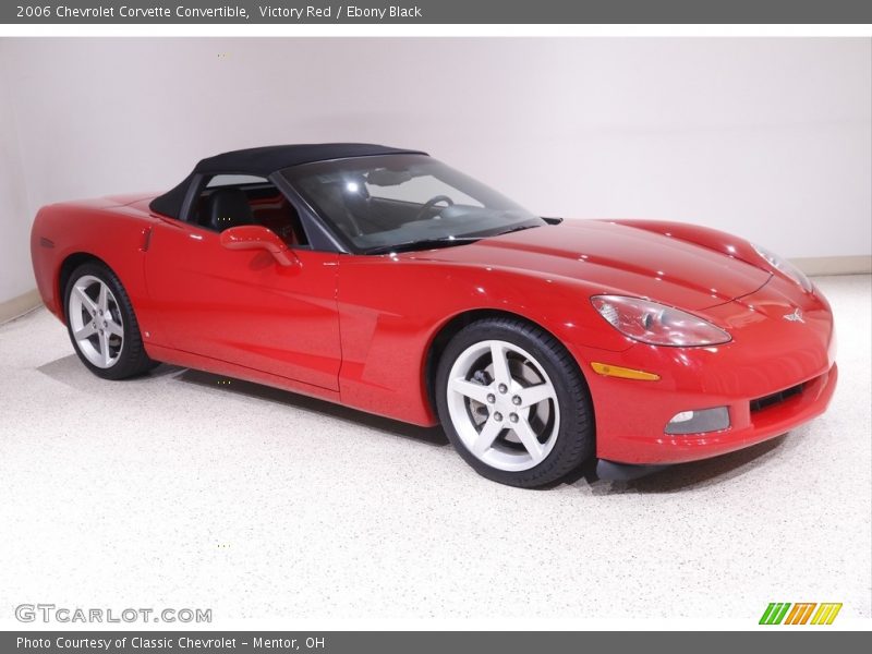 Victory Red / Ebony Black 2006 Chevrolet Corvette Convertible