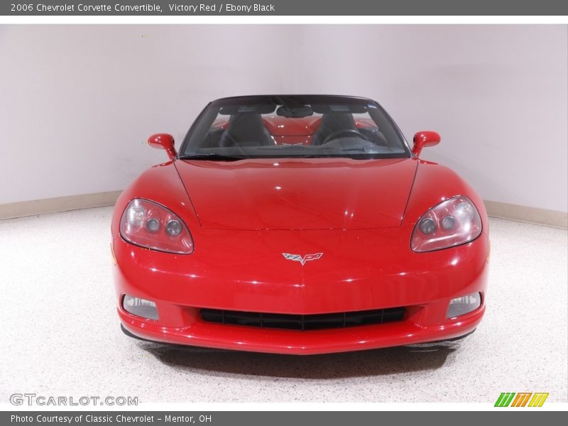 Victory Red / Ebony Black 2006 Chevrolet Corvette Convertible