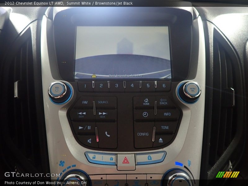 Summit White / Brownstone/Jet Black 2012 Chevrolet Equinox LT AWD