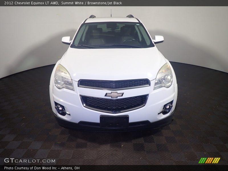 Summit White / Brownstone/Jet Black 2012 Chevrolet Equinox LT AWD