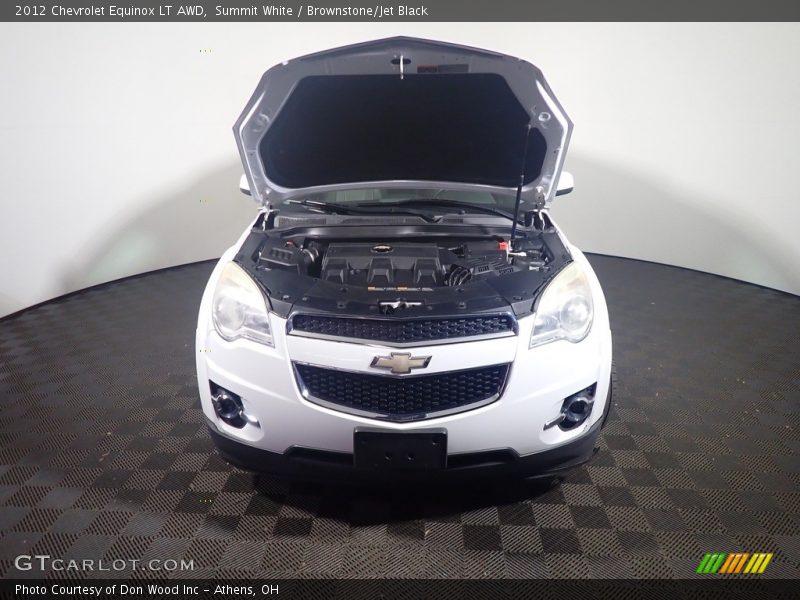 Summit White / Brownstone/Jet Black 2012 Chevrolet Equinox LT AWD