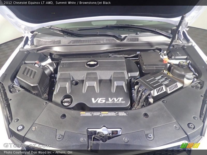 Summit White / Brownstone/Jet Black 2012 Chevrolet Equinox LT AWD