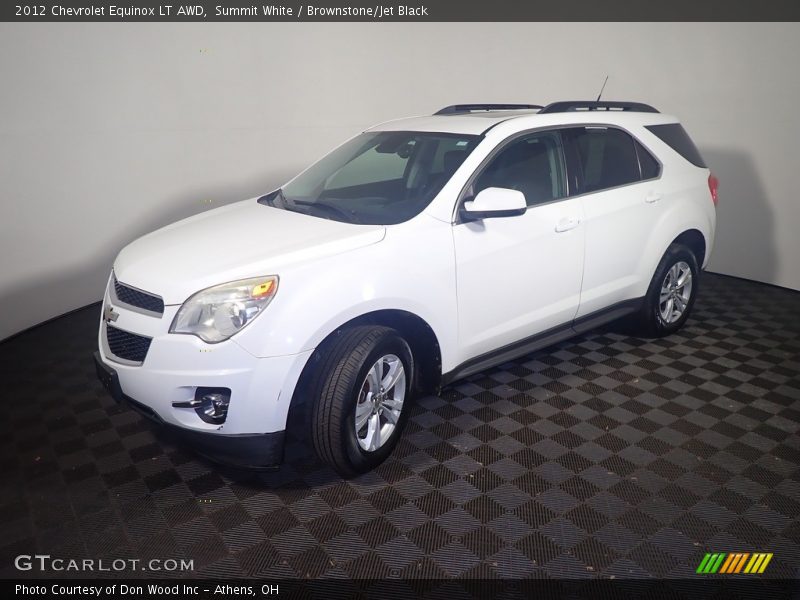 Summit White / Brownstone/Jet Black 2012 Chevrolet Equinox LT AWD