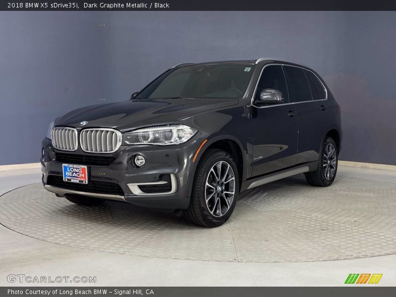 Dark Graphite Metallic / Black 2018 BMW X5 sDrive35i