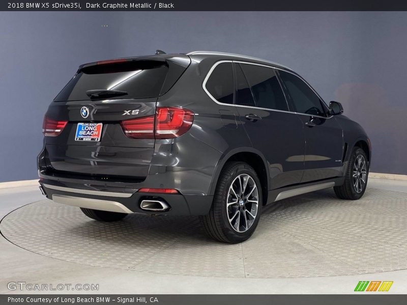 Dark Graphite Metallic / Black 2018 BMW X5 sDrive35i