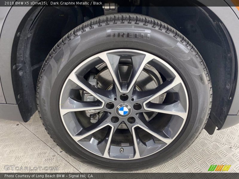 Dark Graphite Metallic / Black 2018 BMW X5 sDrive35i