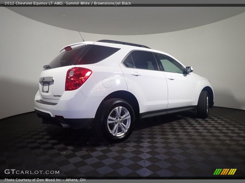 Summit White / Brownstone/Jet Black 2012 Chevrolet Equinox LT AWD