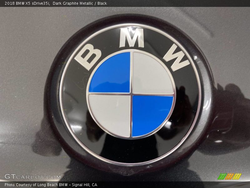 Dark Graphite Metallic / Black 2018 BMW X5 sDrive35i