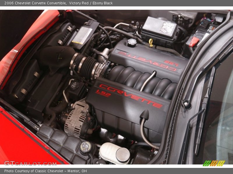 Victory Red / Ebony Black 2006 Chevrolet Corvette Convertible