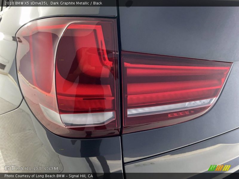 Dark Graphite Metallic / Black 2018 BMW X5 sDrive35i