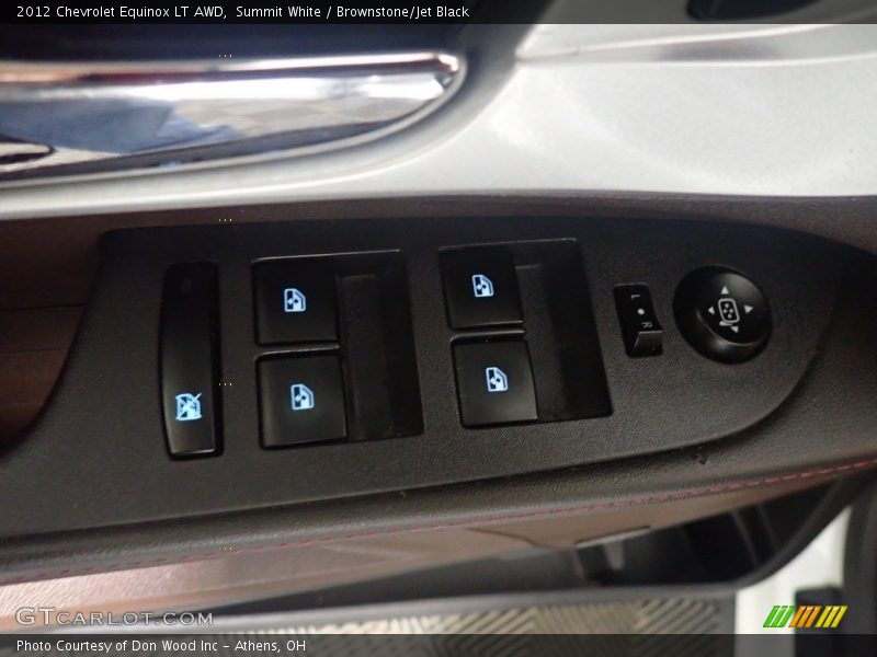 Summit White / Brownstone/Jet Black 2012 Chevrolet Equinox LT AWD