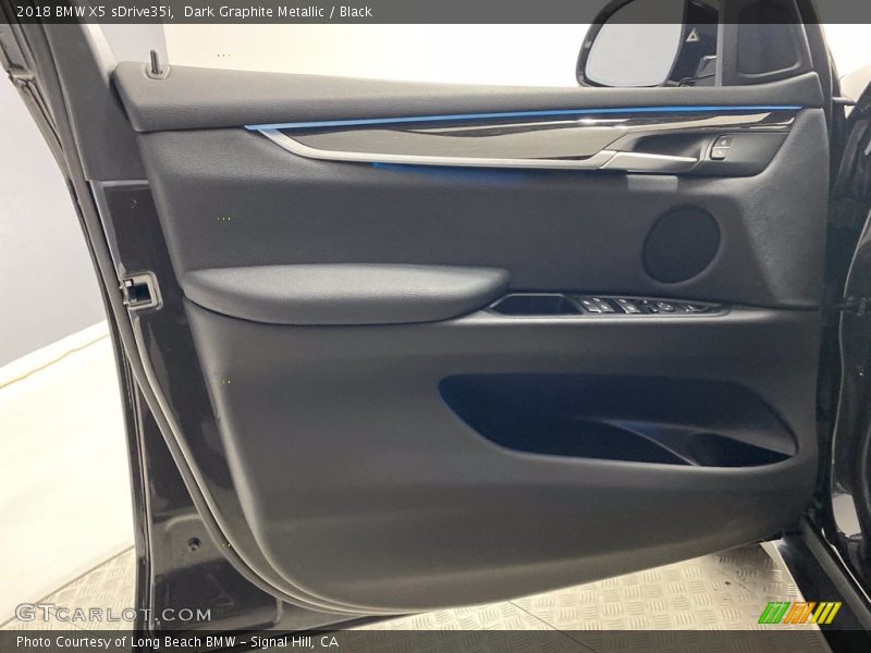 Dark Graphite Metallic / Black 2018 BMW X5 sDrive35i