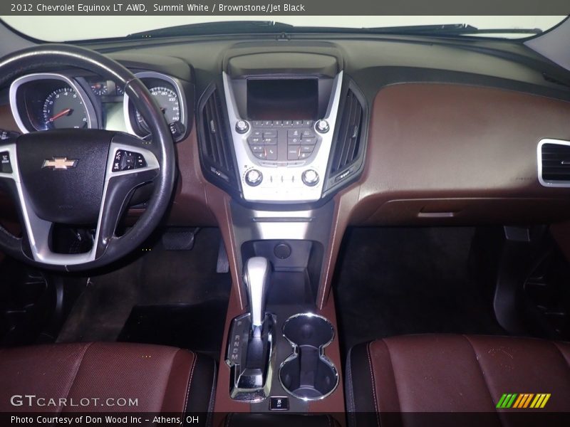 Summit White / Brownstone/Jet Black 2012 Chevrolet Equinox LT AWD
