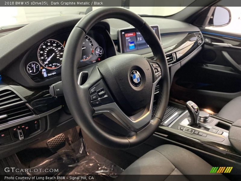 Dark Graphite Metallic / Black 2018 BMW X5 sDrive35i