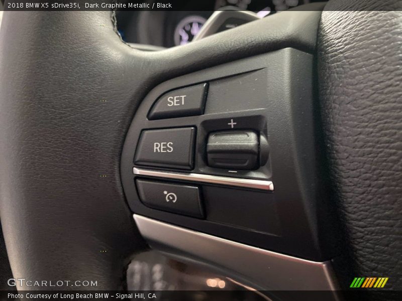 Dark Graphite Metallic / Black 2018 BMW X5 sDrive35i